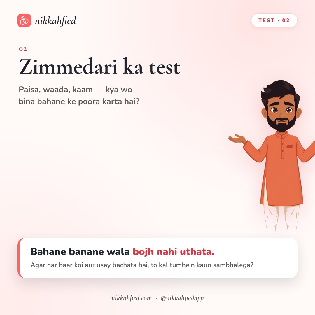 Zimmedari ka test
